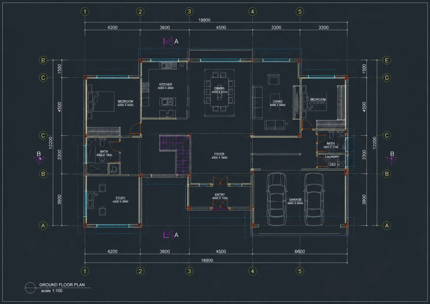 CAD drawing production workspace