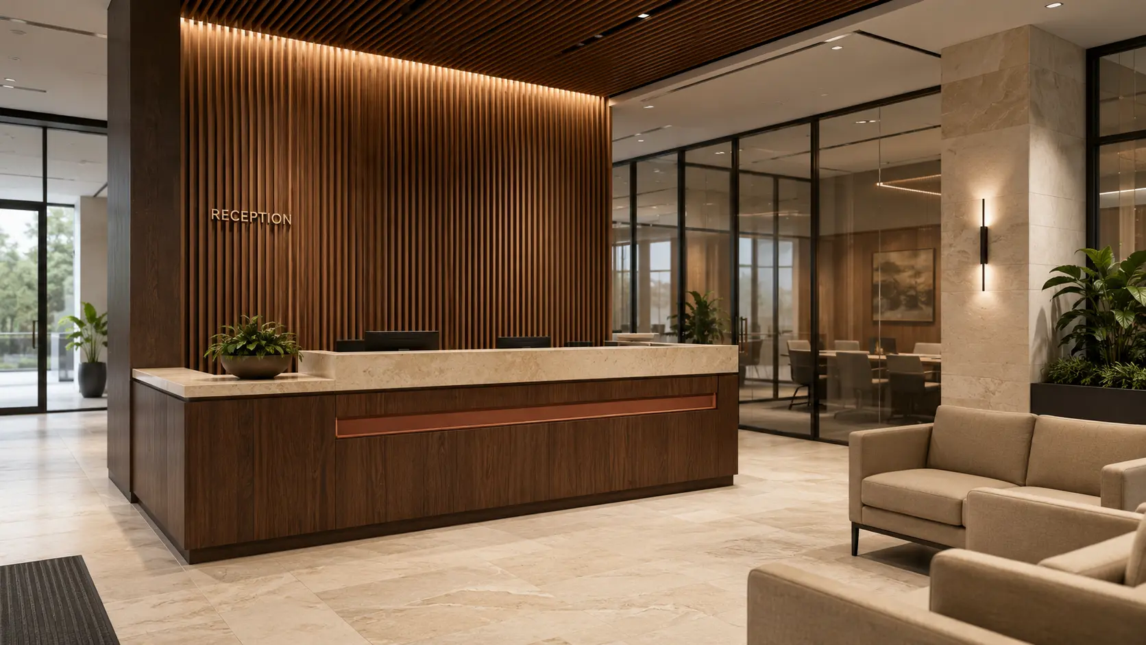 Community, leisure & living — Arrival lobby