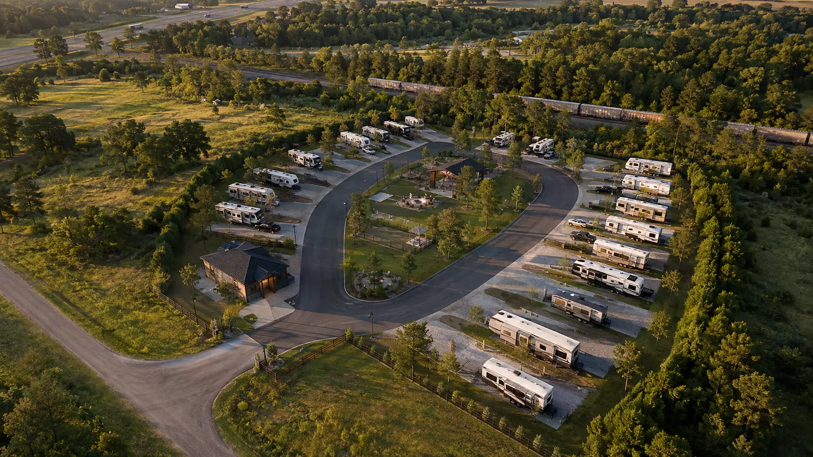 Community, leisure & living — Landscape district