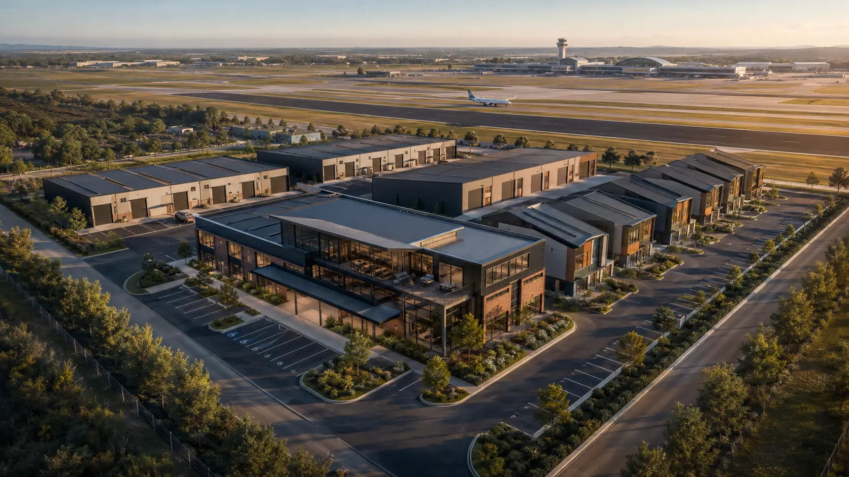 Community, leisure & living — Campus aerial