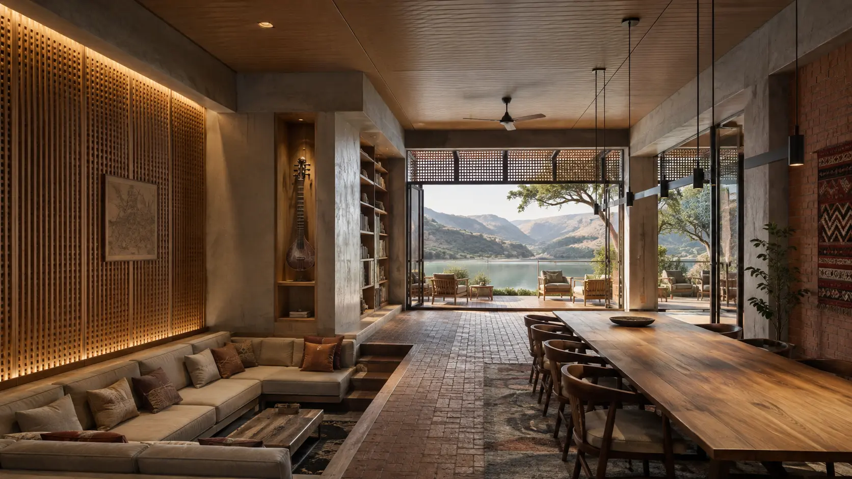 Retail & hospitality — Lodge interior