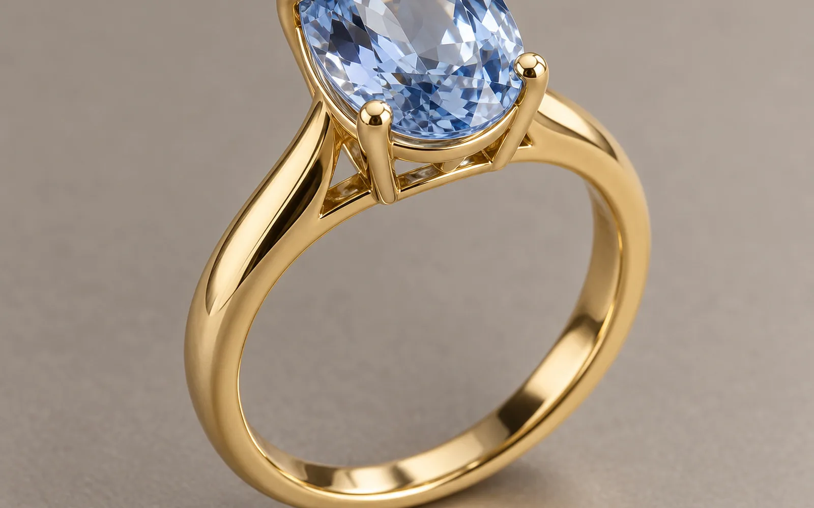 Completed View from the production-ready gemstone ring concept study