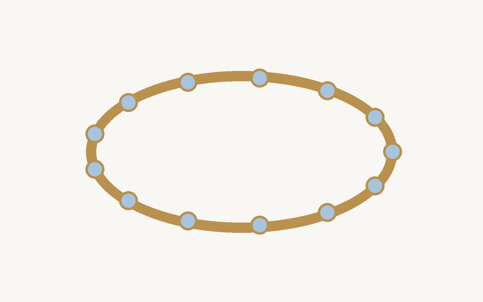 Bracelet Layout from the parametric jewelry collection concept study
