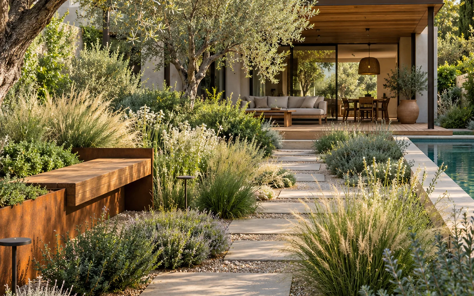 Landscape Closeup from the landscape design package concept study