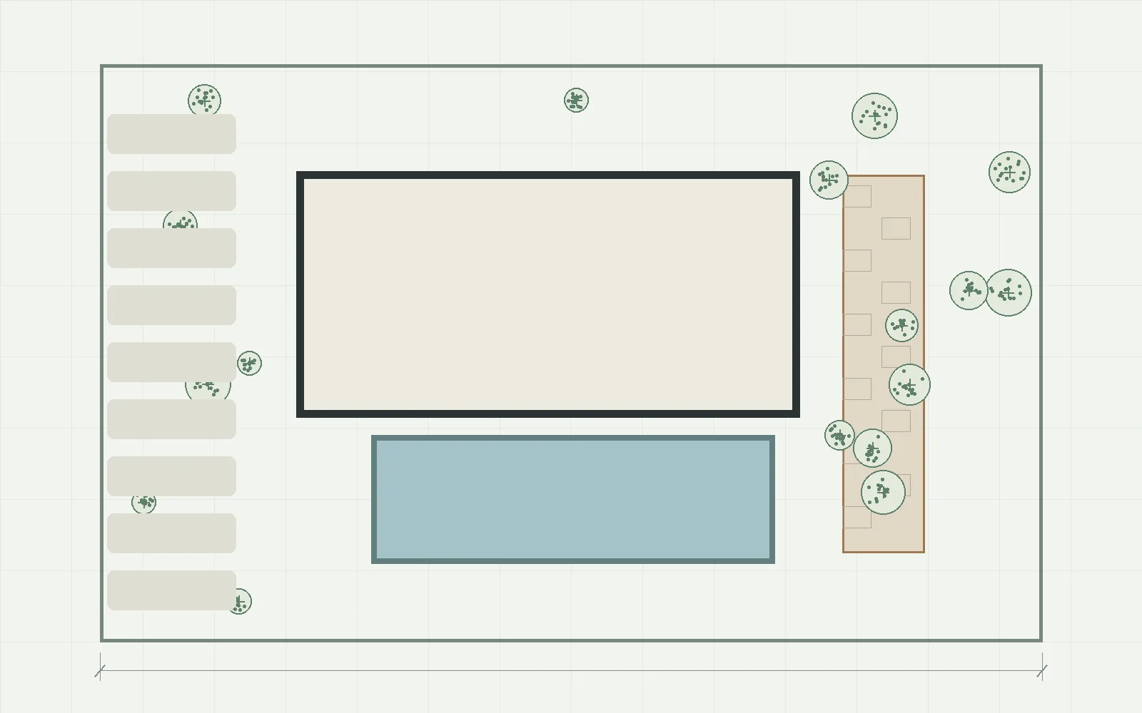 Site Context from the photorealistic residential exterior concept study