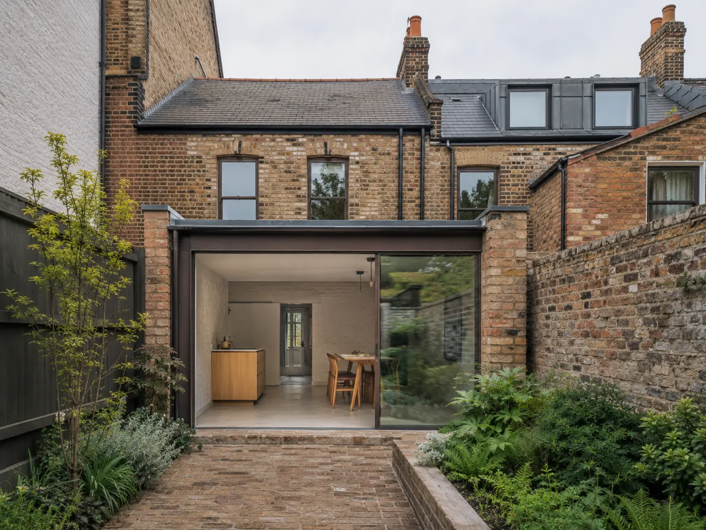 Rear extension design developed for a residential property