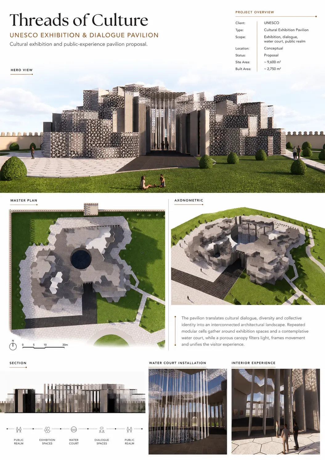 Architectural cultural project visualization by Artimist Productions