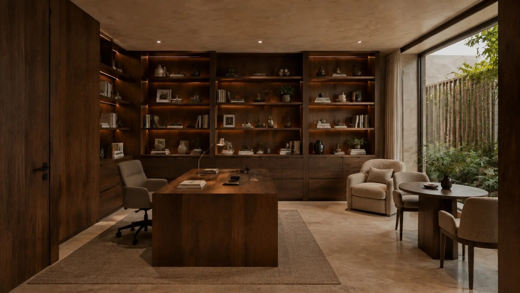 Courtyard Residence — Study