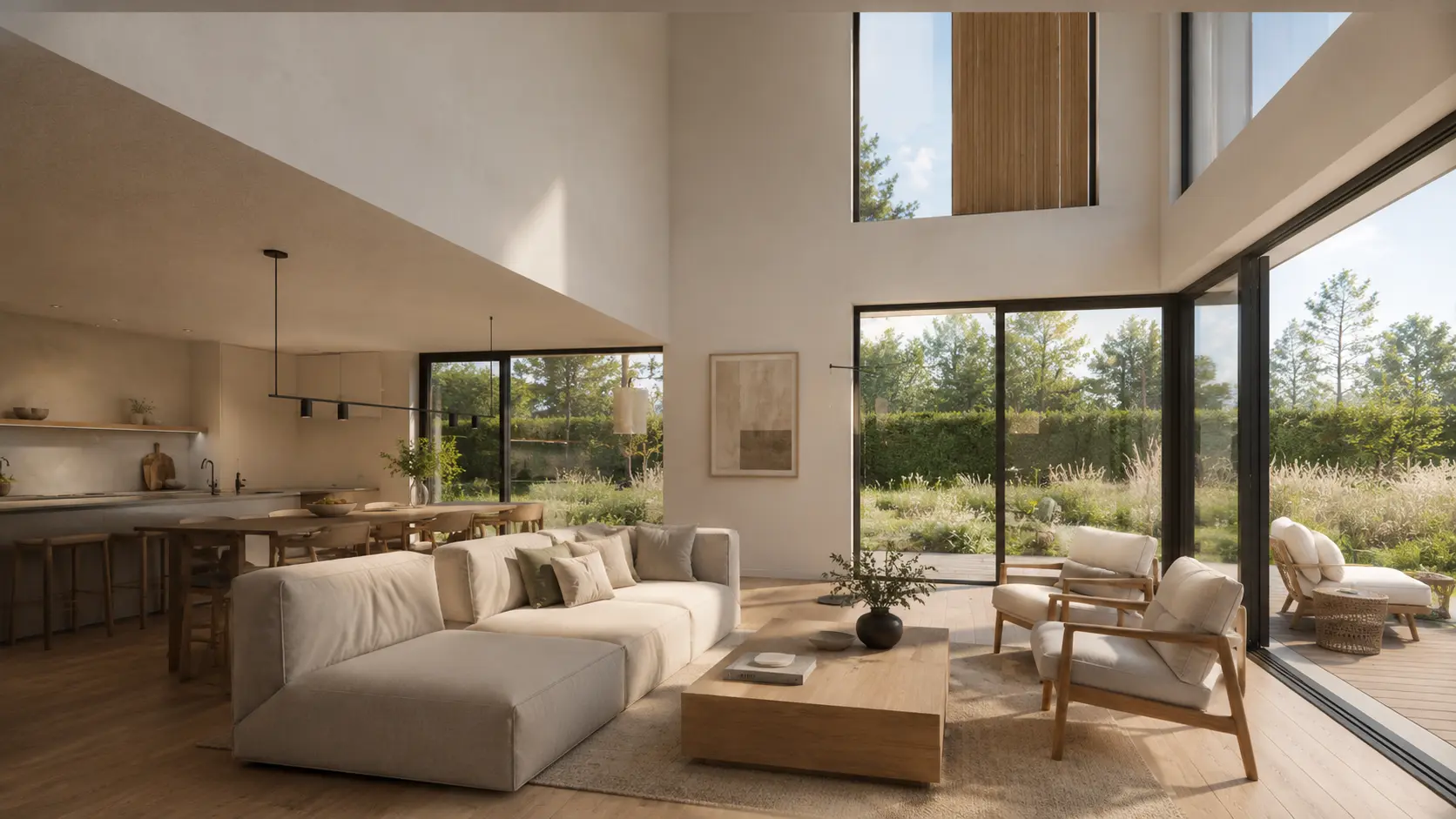 Forest living room