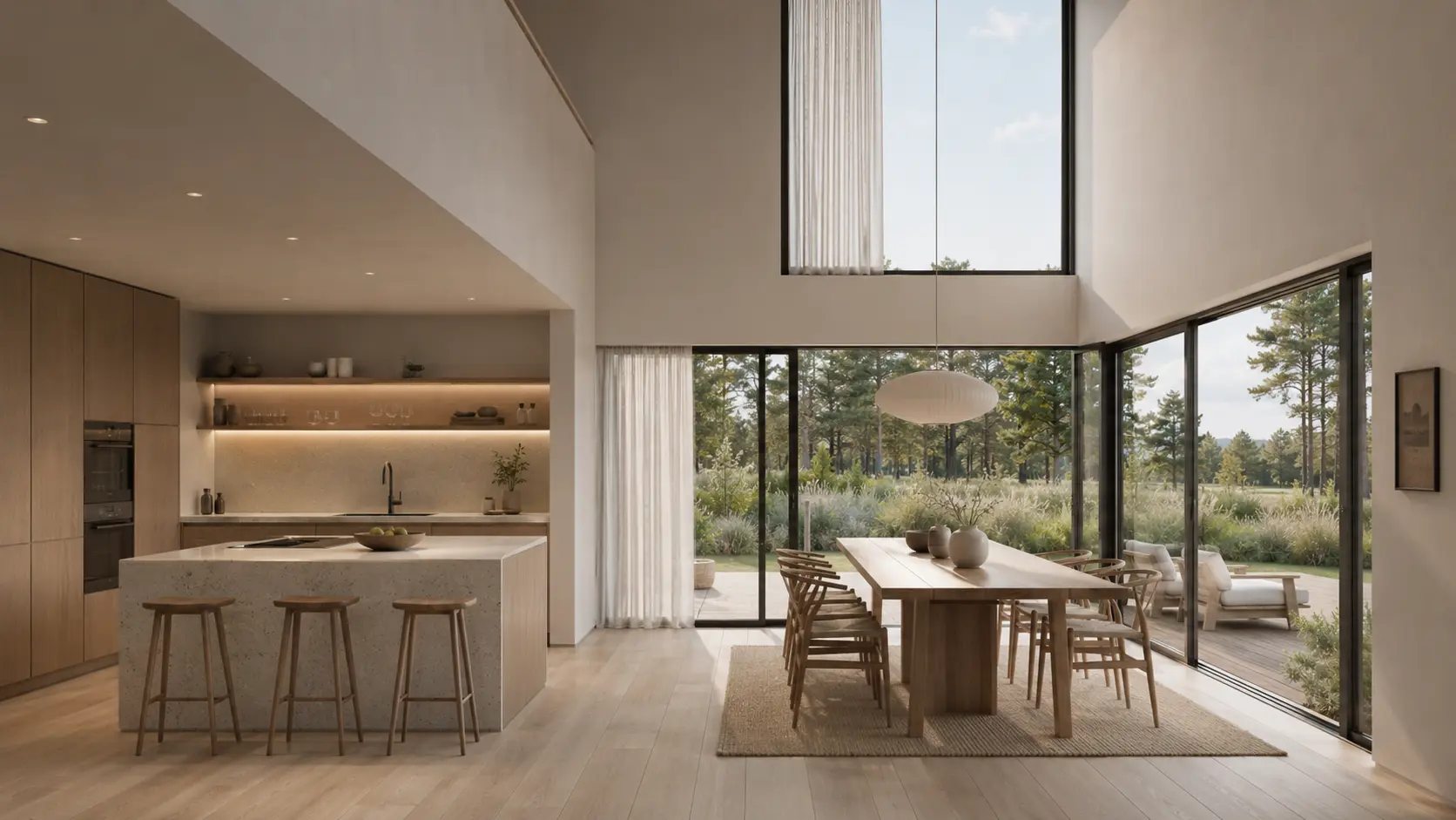 Forest House — Kitchen & dining