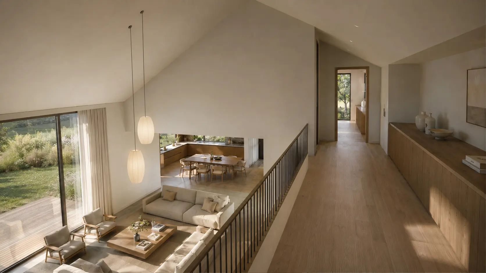 Forest House — Upper gallery